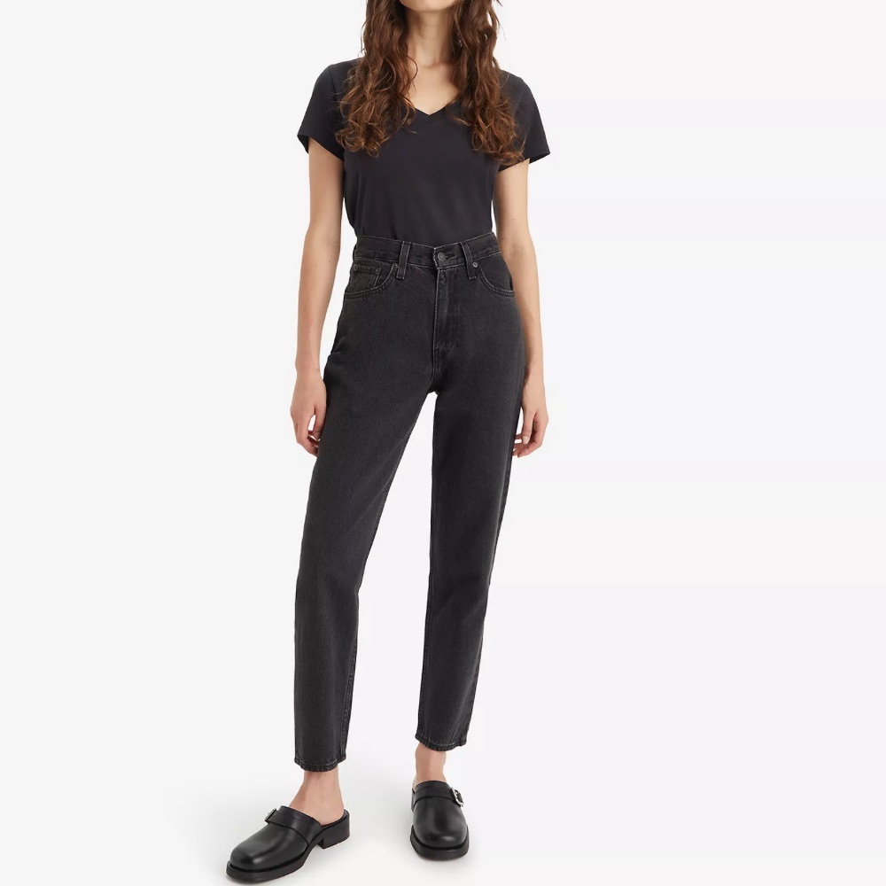 •nwt 80’s Mom Jeans Black Women 29 X 32